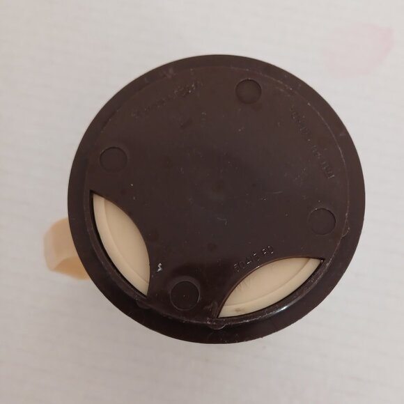 Vintage SANKA Plastic Travel Coffee Cup Mug with Lid Made in Canada - Picture 6 of 10